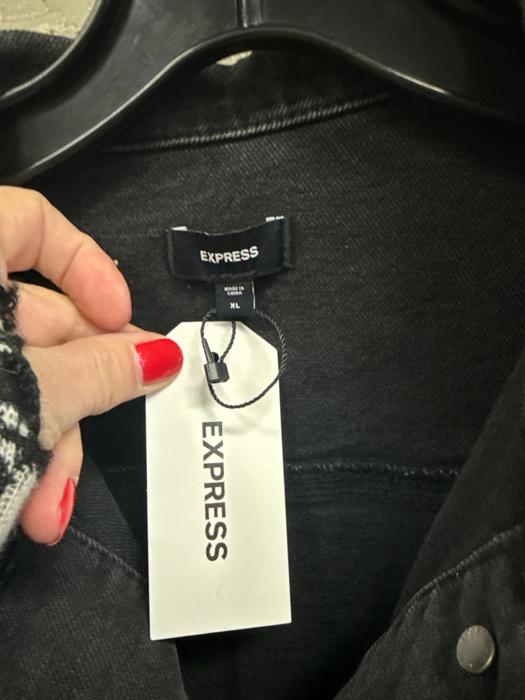NWT EXPRESS DENIM JACKET (org$98)