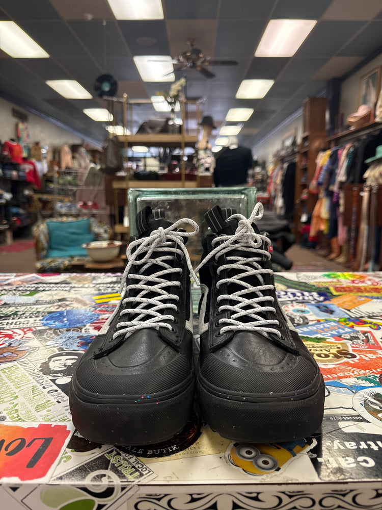 VANS GLITTER & SUEDE HI-TOPS (org$180)