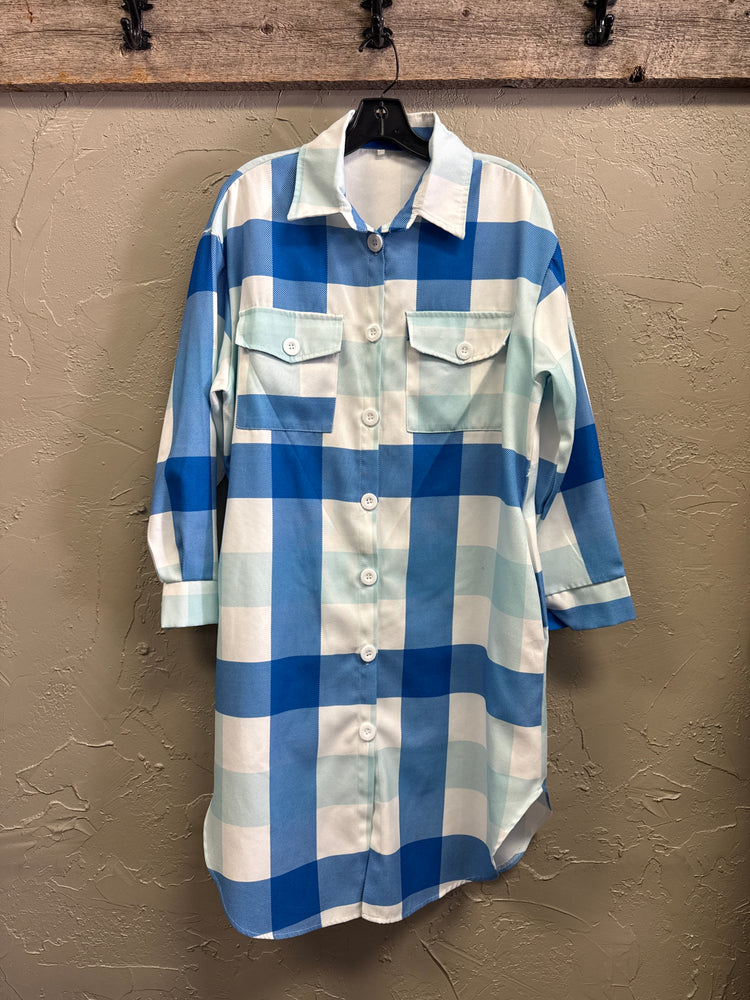 NWOT SHIRTDRESS/DUSTER
