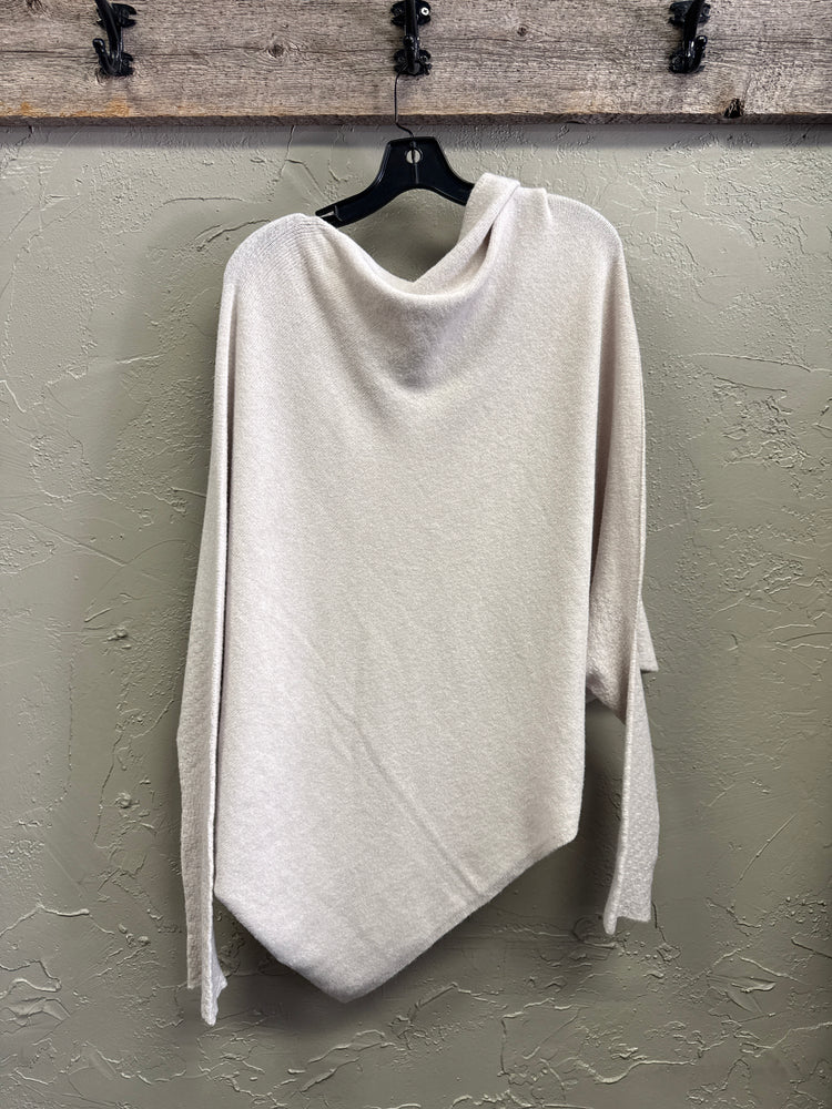 JAKI LONDON ASYMMETRIC DRAPED SWEATER (org$238)