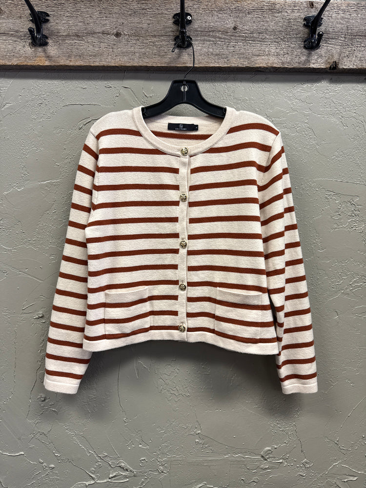 LILLUSORY 5 BUTTON CARDIGAN
