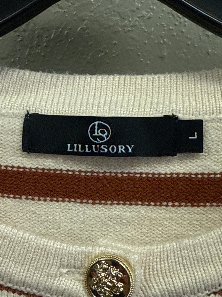LILLUSORY 5 BUTTON CARDIGAN