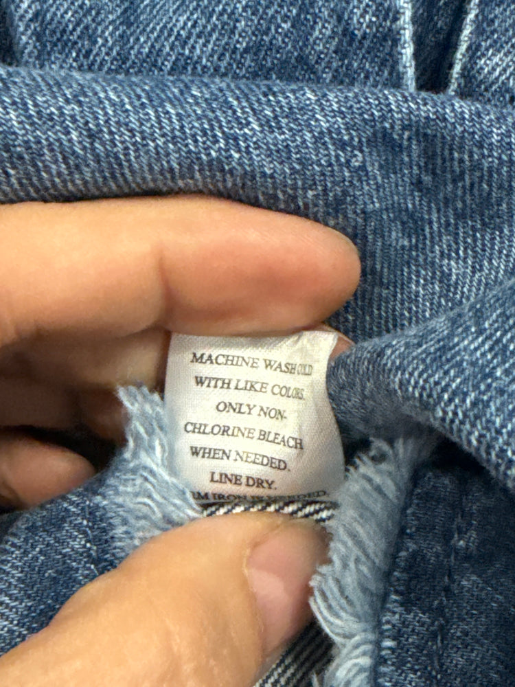 NWOT INDIGO THREAD DENIM JACKET