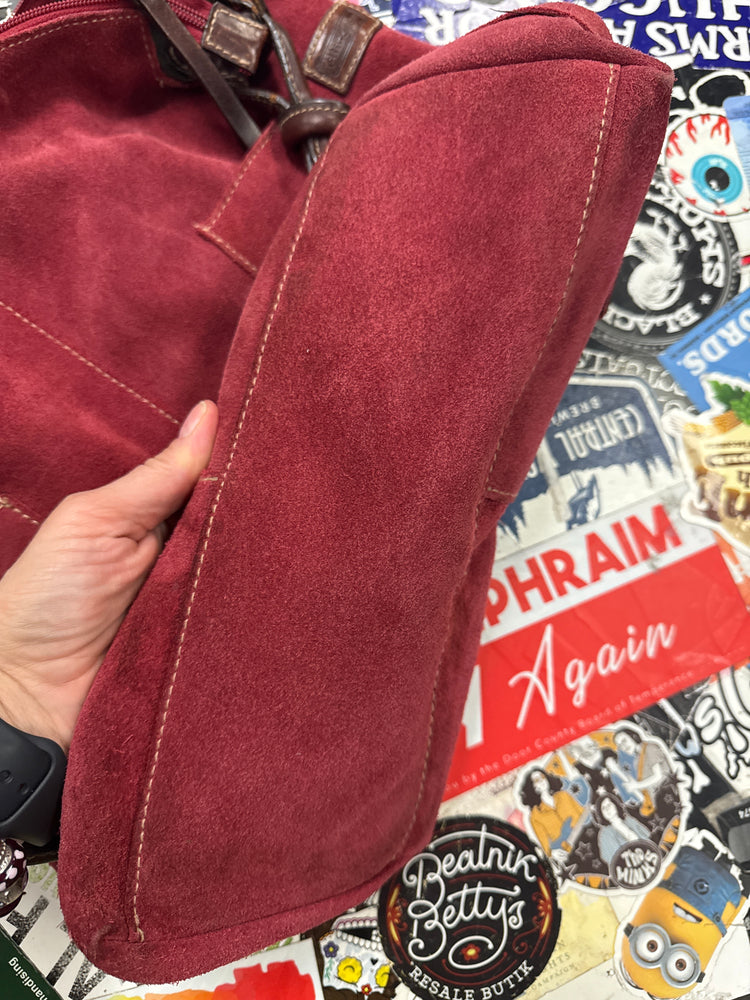 ELLINGTON SUEDE TOTE (org$295)