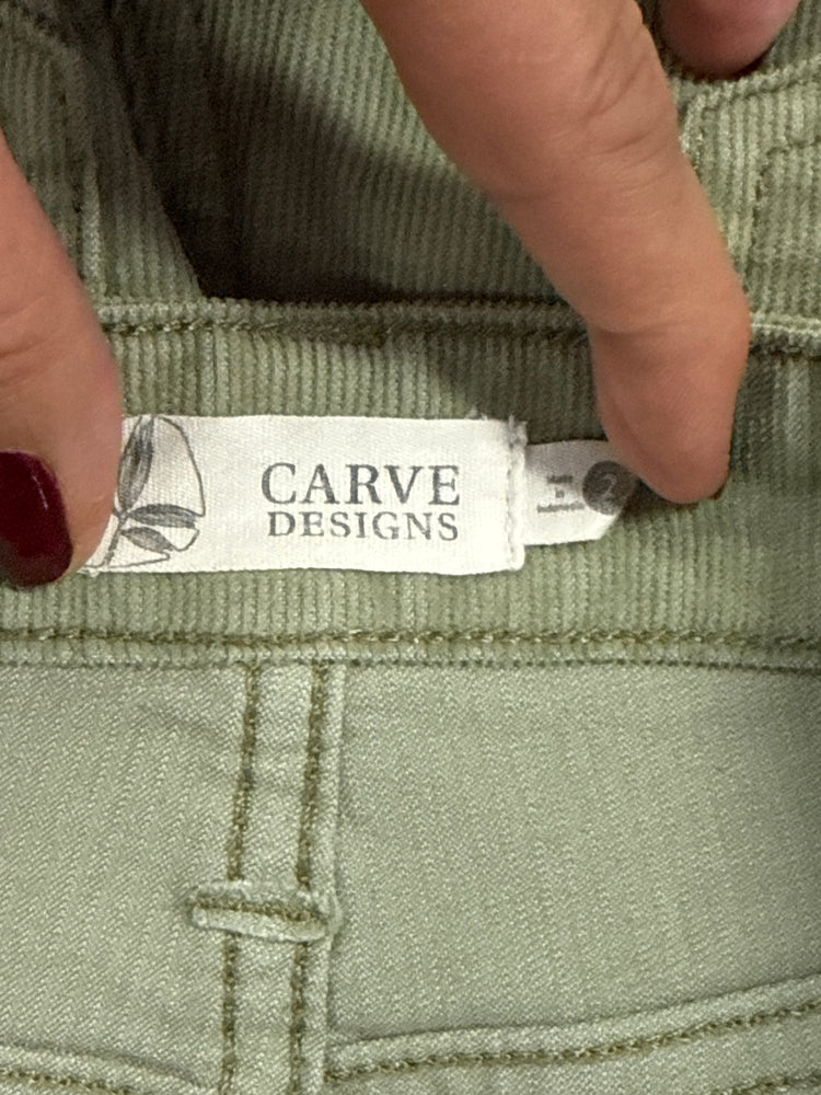 CARVE DESIGNS CORDUROY SHORTS (org$84)