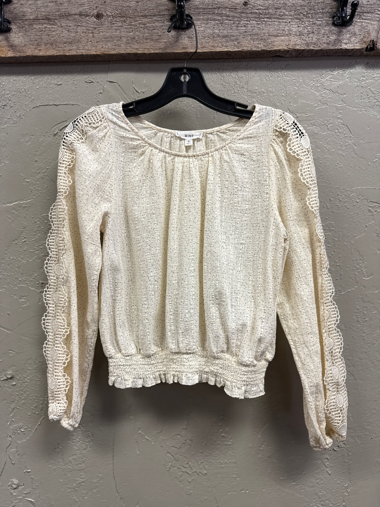 MINE PEASANT INSPIRED TOP
