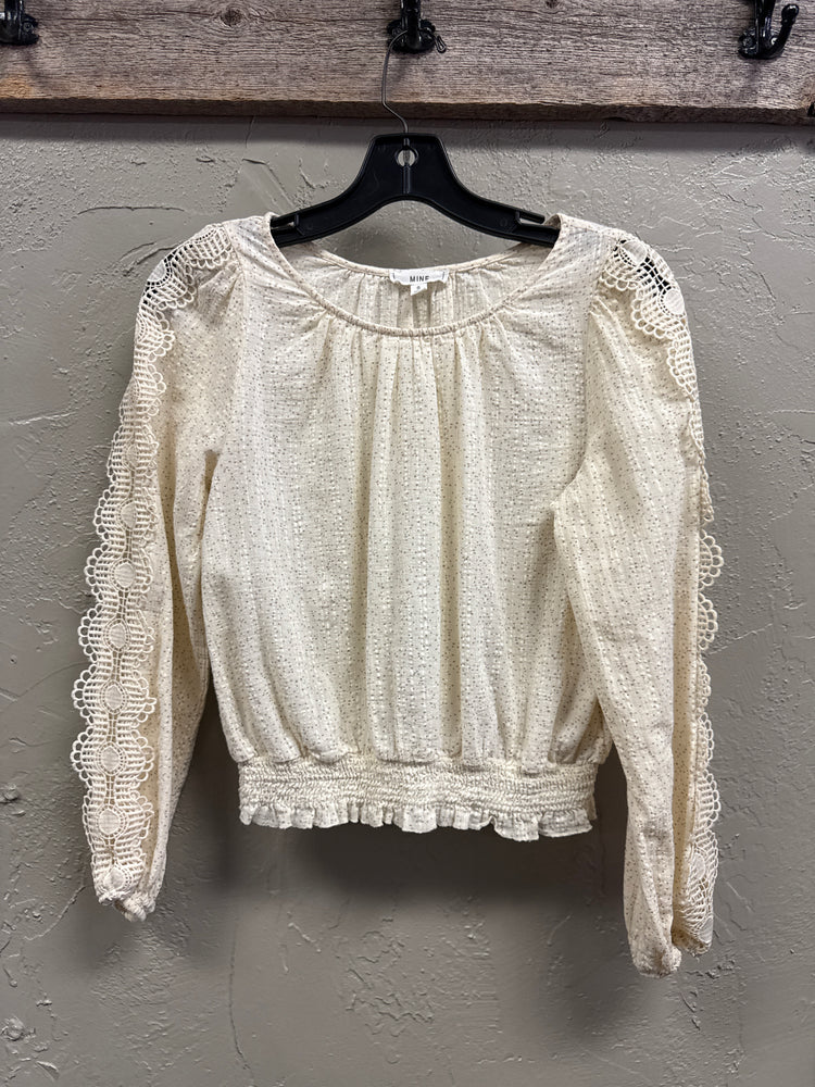 MINE PEASANT INSPIRED TOP