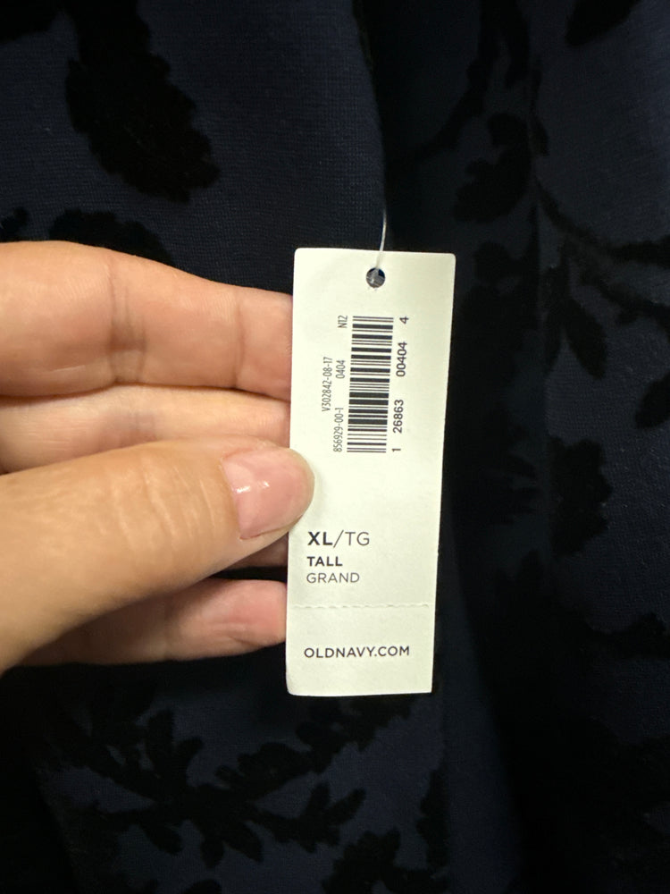 NWT OLD NAVY VELVET FLORAL BLAZER