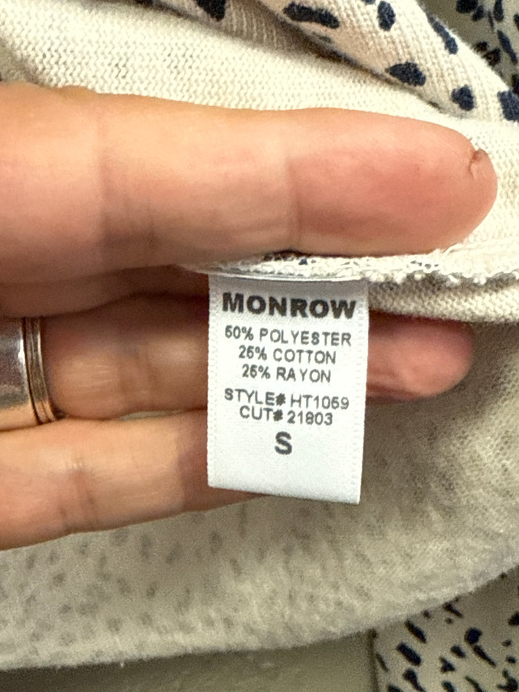 NWT MONROW CROP SWEATSHIRT (org$146)