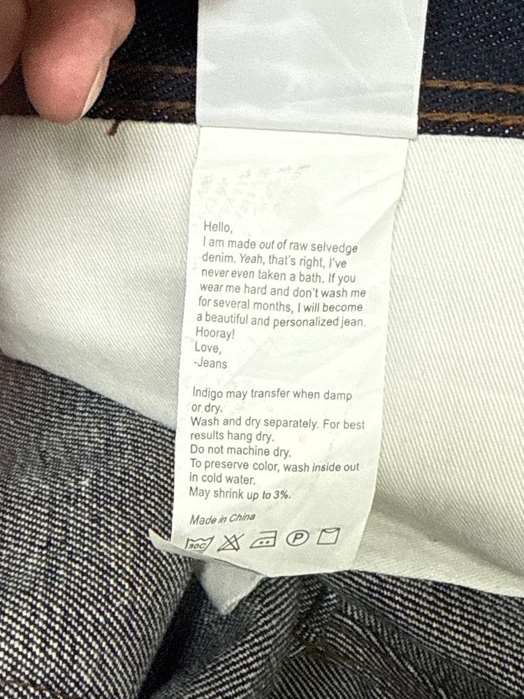 UB221 TAPERED 21oz SELVEDGE DENIM (org$139)