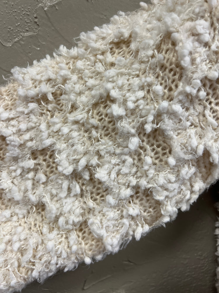 DAVI & DANI METALLIC THREAD CARDI