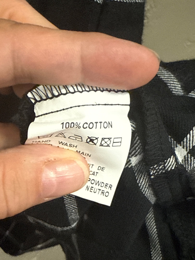 NWT CHRISTY&CO FLANNEL DRESS (org$110)