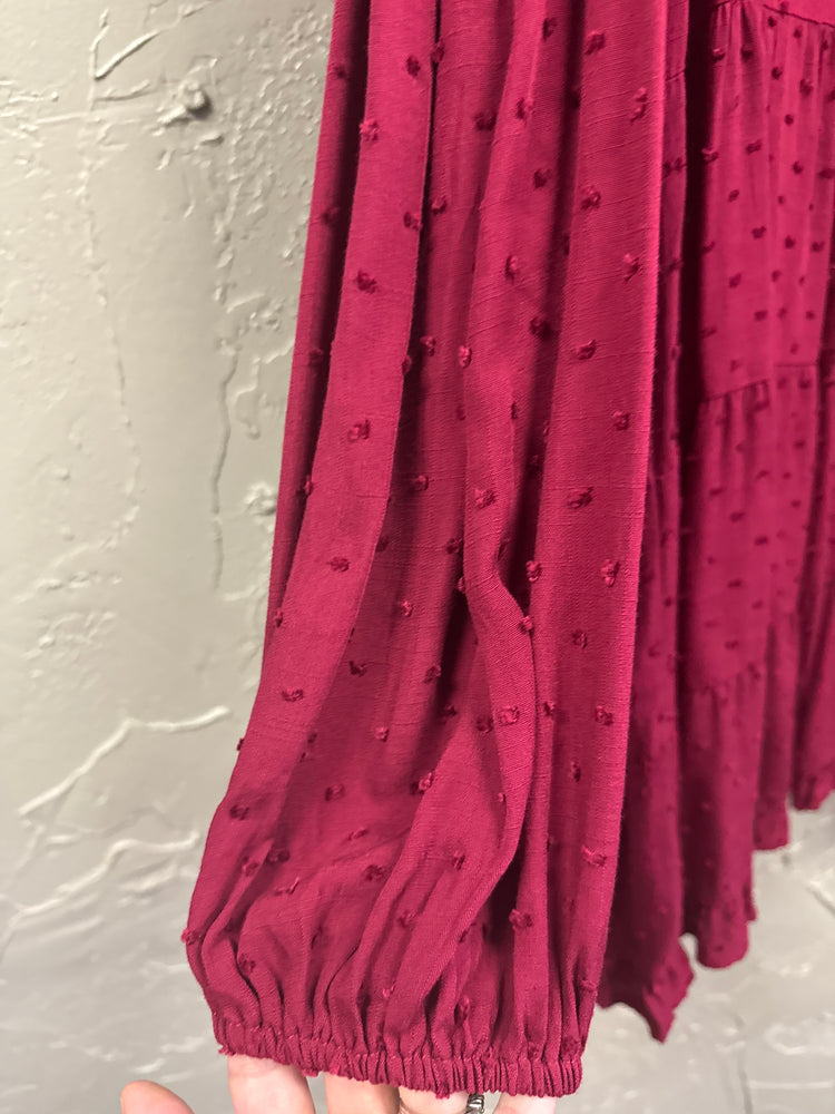 NWT MI AMI TIERED DRESS