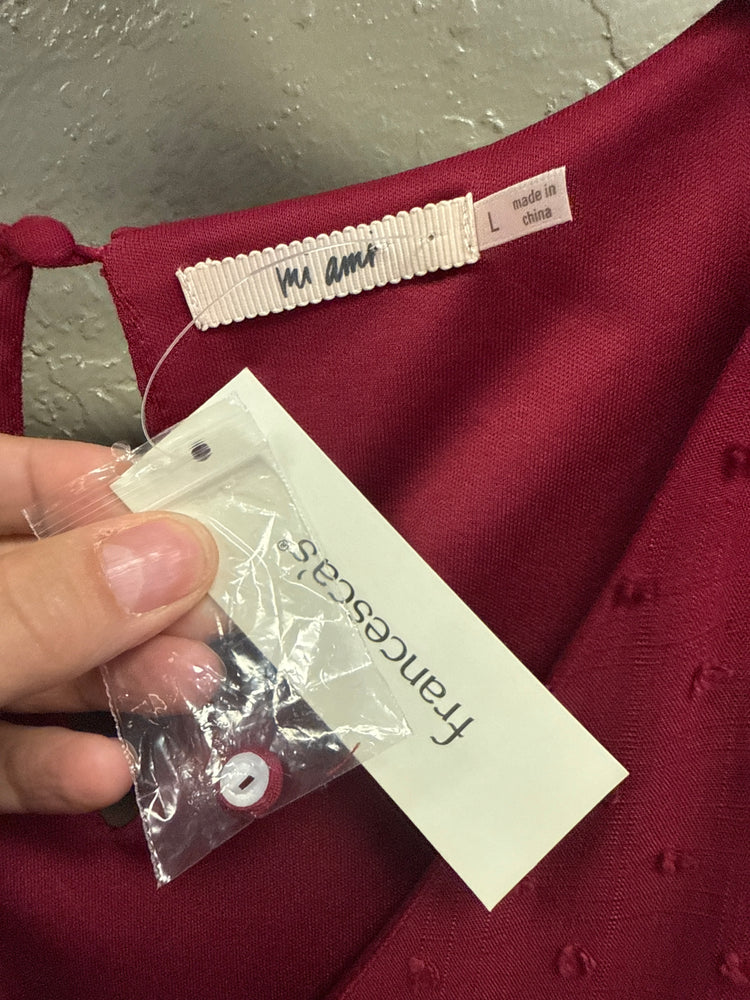 NWT MI AMI TIERED DRESS