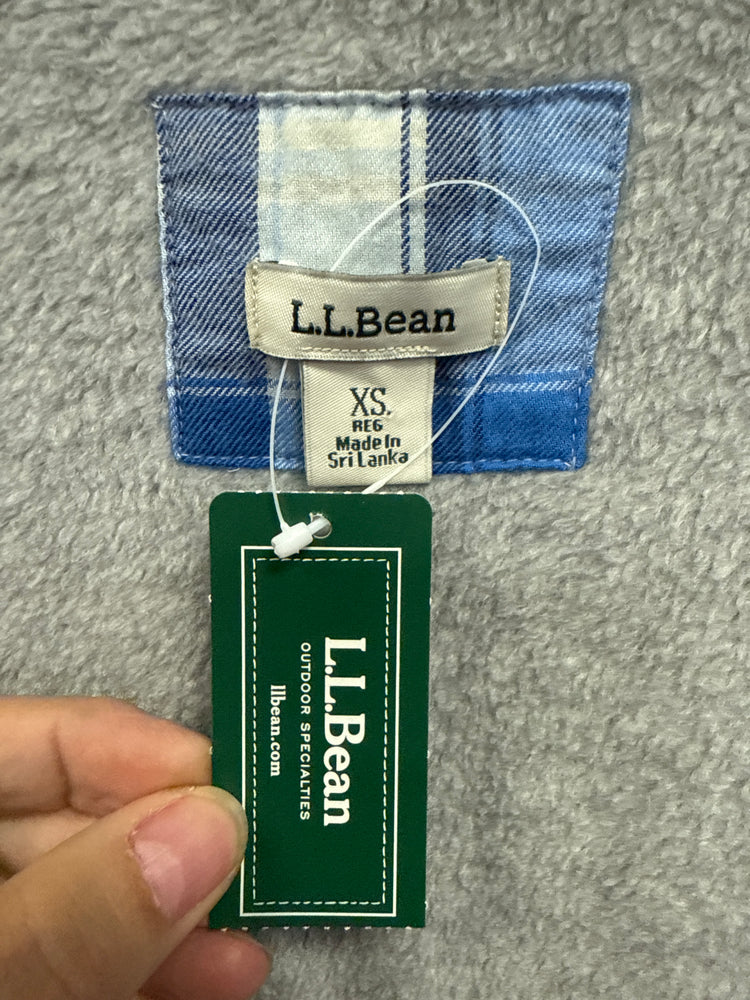 NWT LL BEAN FLEECE LINED SHACKET (org$89)