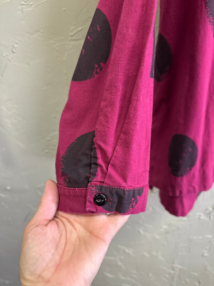 MINIBEE POLKADOT COTTON SHIRT