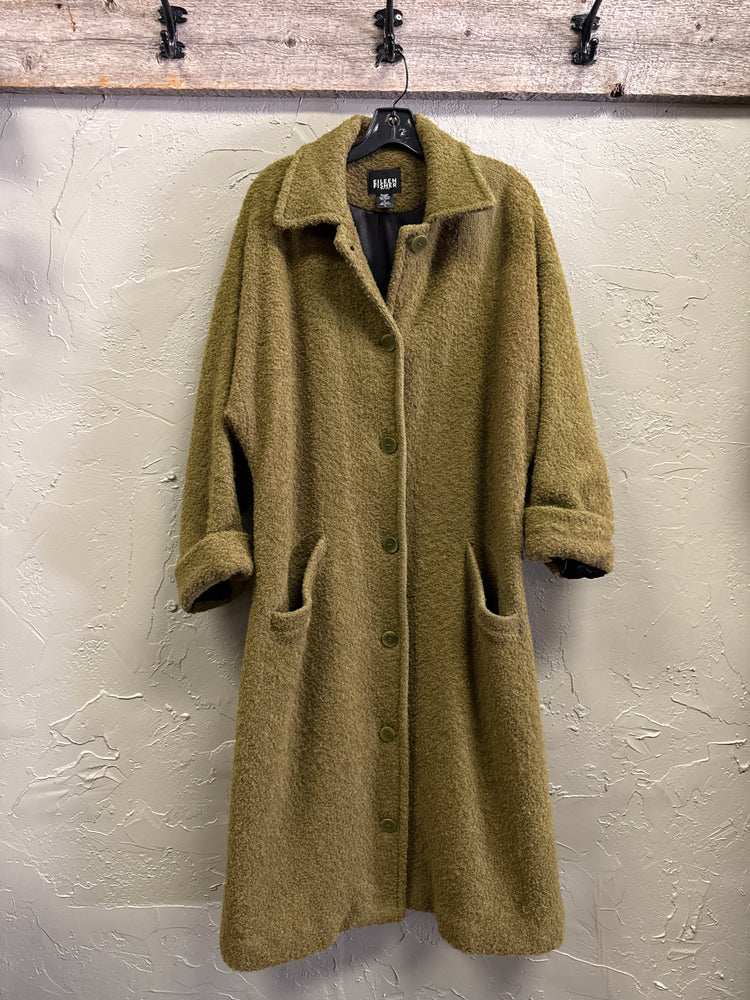 EILEEN FISHER WOOL BOUCLE COAT (org$528)