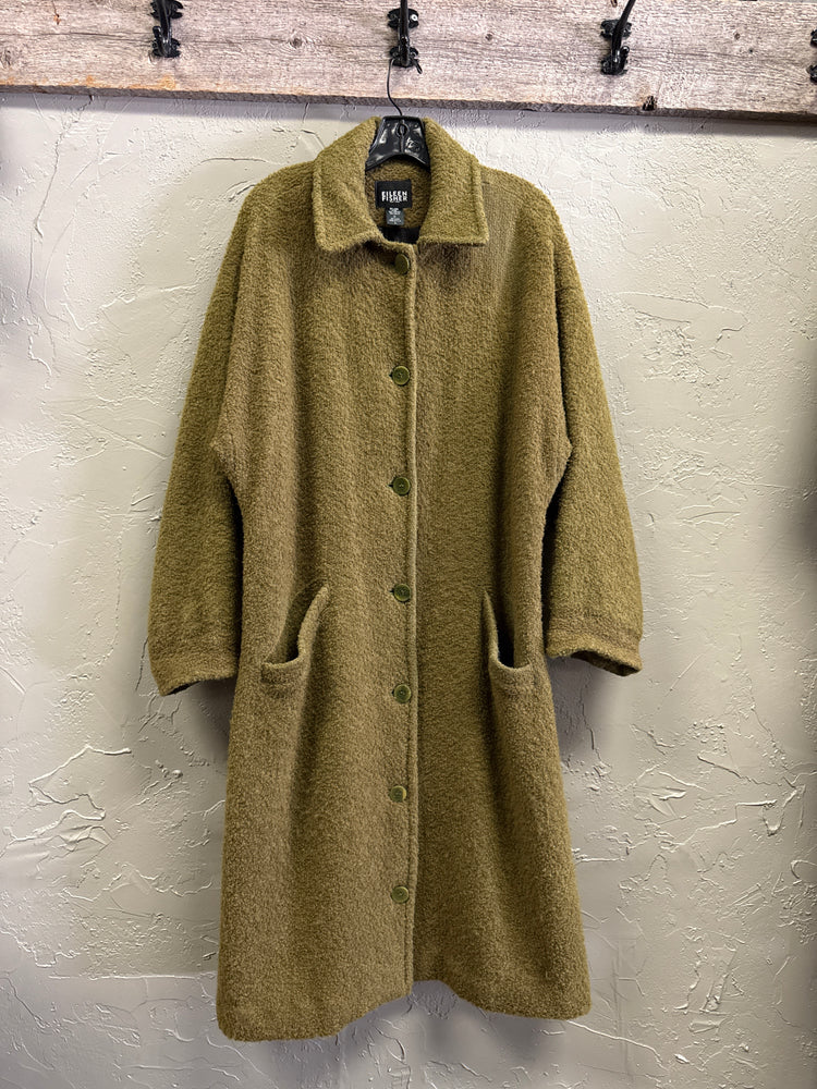 EILEEN FISHER WOOL BOUCLE COAT (org$528)