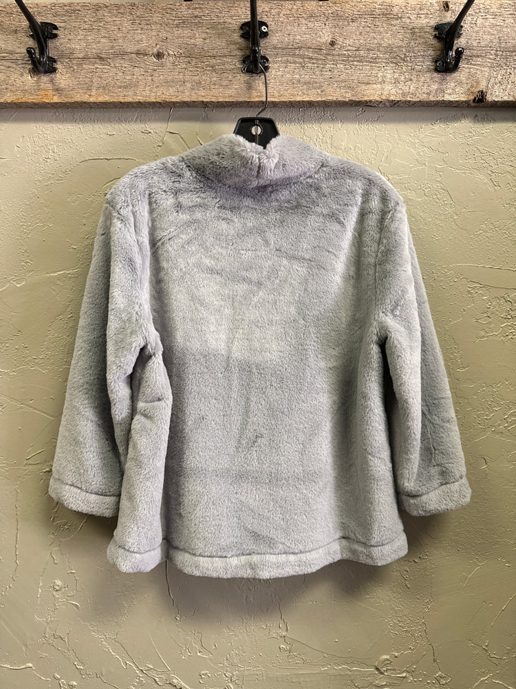 BANANA REPUBLIC FAUX FUR SWEATSHIRT