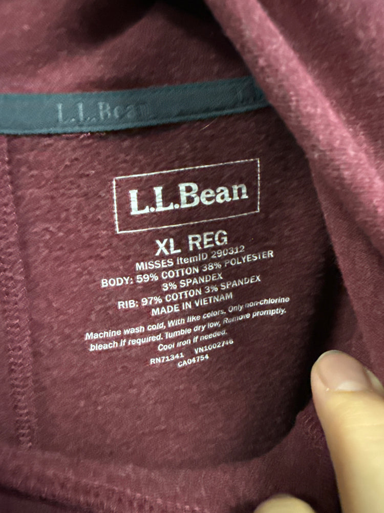 LL BEAN COWL NECK SWEATSHIRT