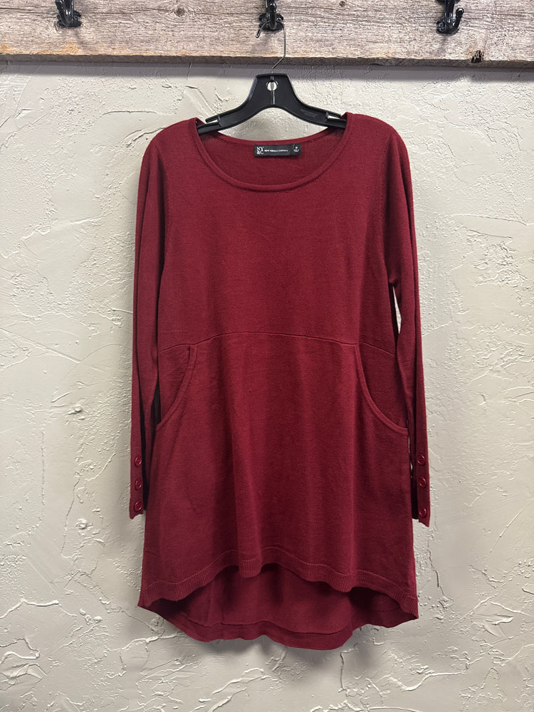 NY&CO SWEATER TUNIC w POCKETS