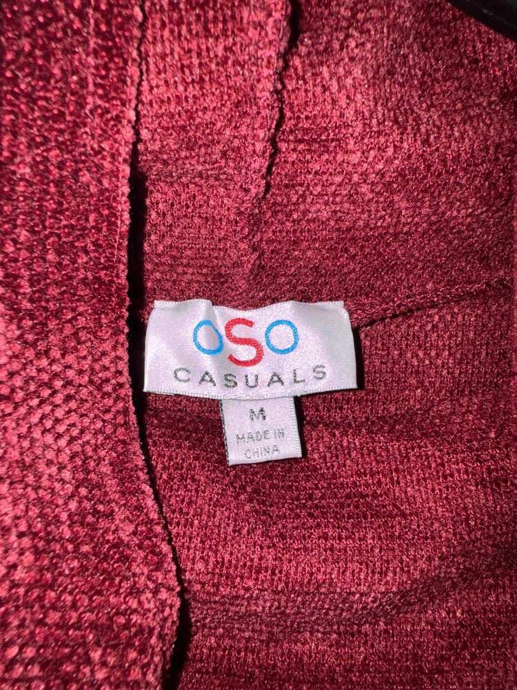 NWOT OSO CASUALS CHENILLE PULLOVER