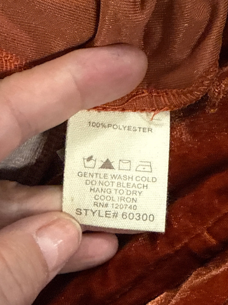 NWT MYSTEE VELVET FLARE TROUSERS