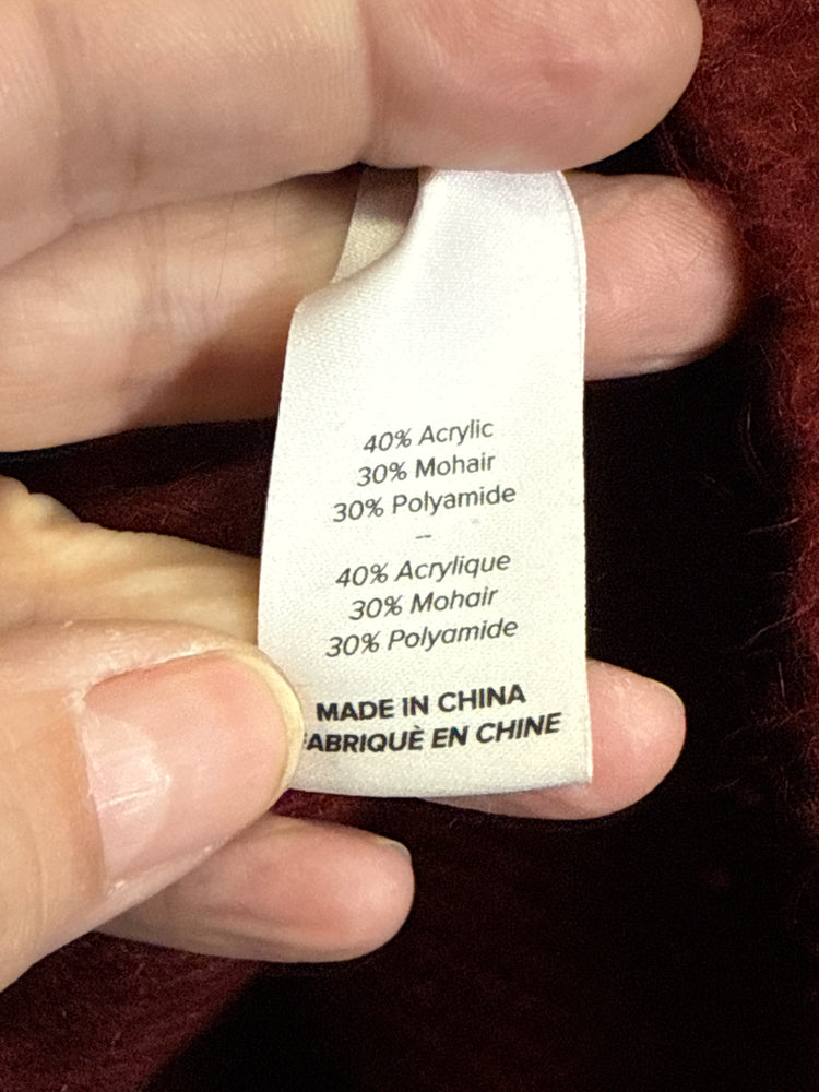 CINQ a SEPT BRUSHED CREWNECK SWEATER (org$300)