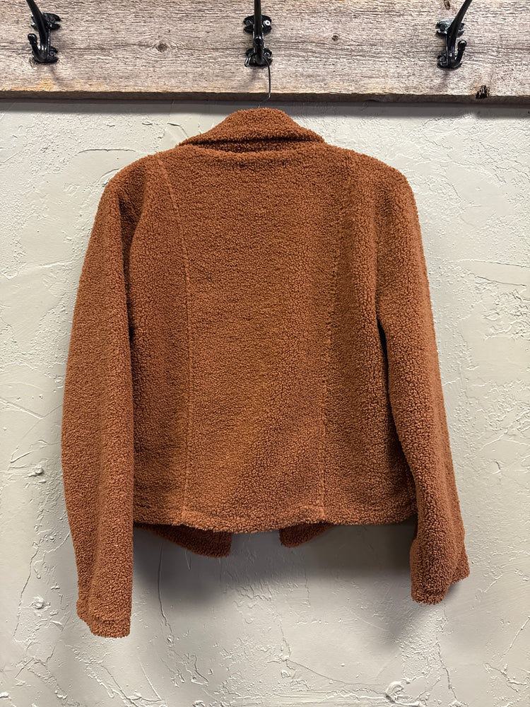 KYRRA TEDDY BEAR CROP JACKET