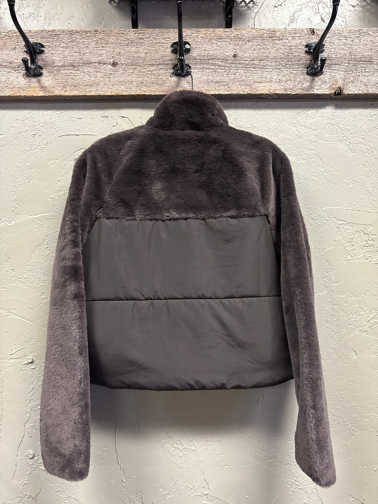 AND NOW THIS CROP JACKET