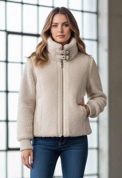 BANANA REPUBLIC SHERPA JACKET (org$210)