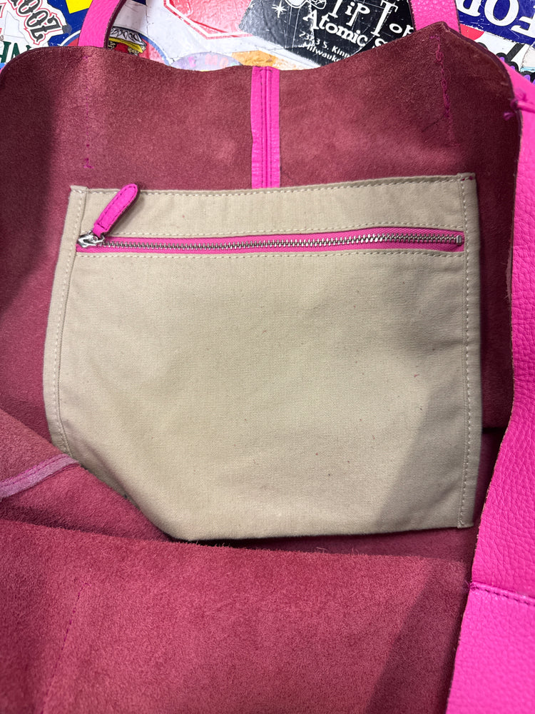 GAP LEATHER TOTE *as is*