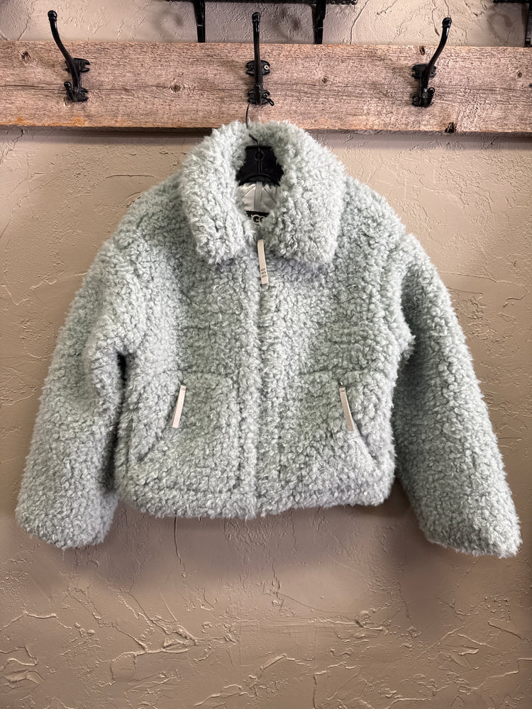 UGG BLUE SHERPA JACKET (org$198)