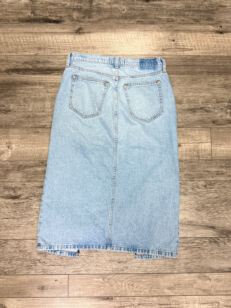 ABERCROMBIE HIGH RISE DENIM SKIRT