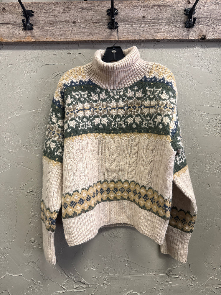 VTG AMERICAN EAGLE WOOL SWEATER