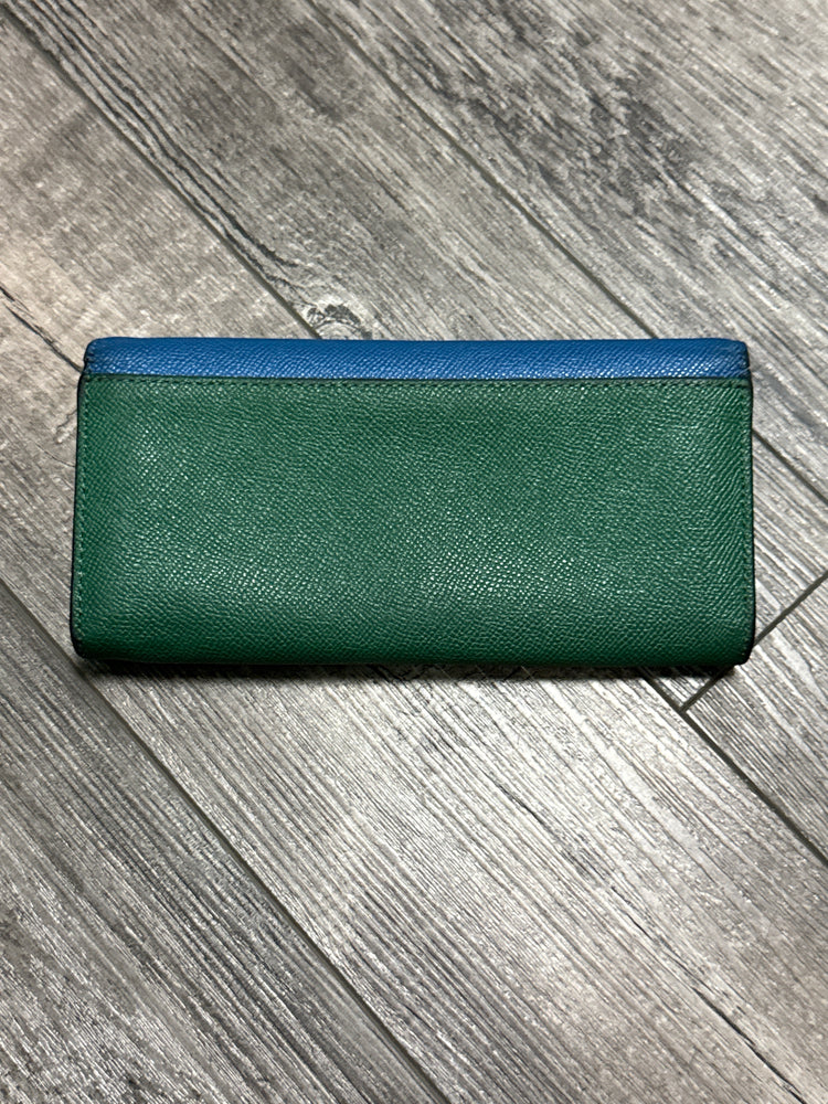 COACH COLORBLOCK SLIM WALLET