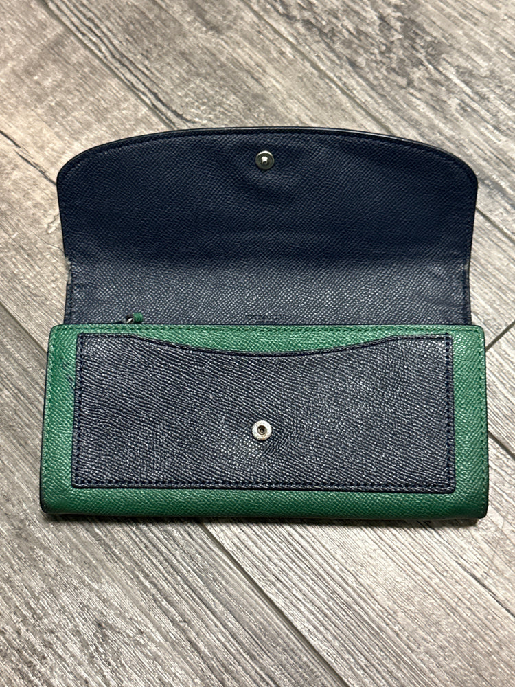 COACH COLORBLOCK SLIM WALLET