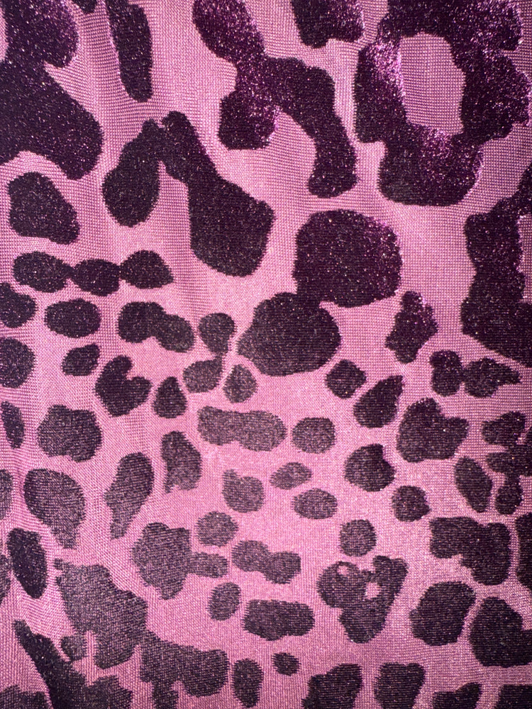 CACHE VELVET BURNOUT DRESS (org$168)