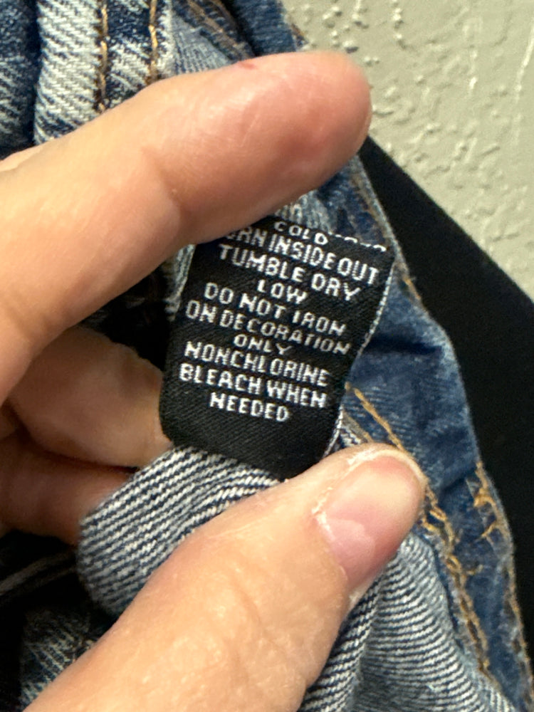 CARBON HOODED JEAN JACKET (org$128)