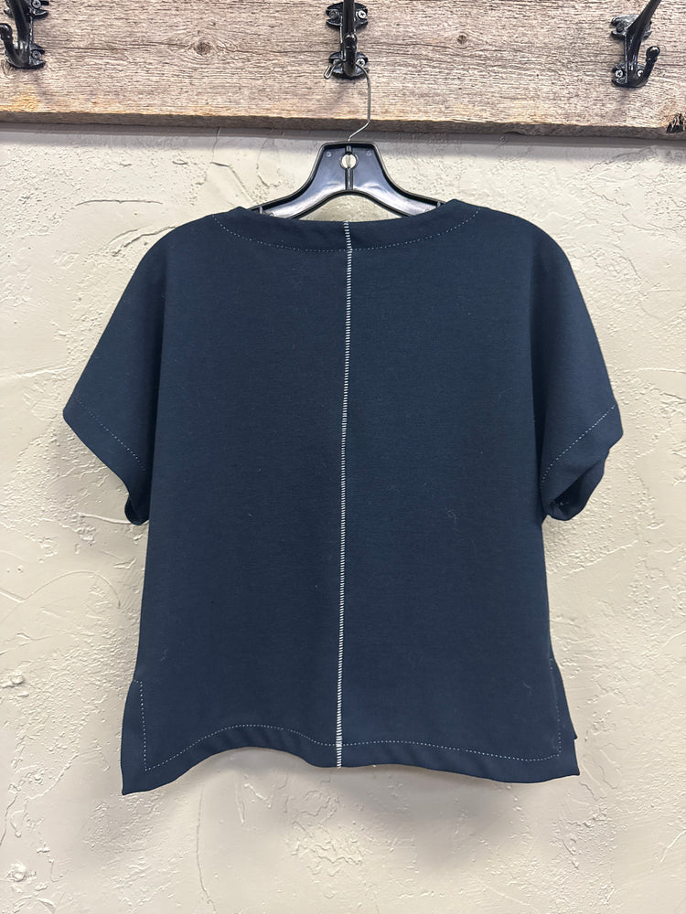 MAX STUDIO SHORT SLEEVE TOP (org$128)