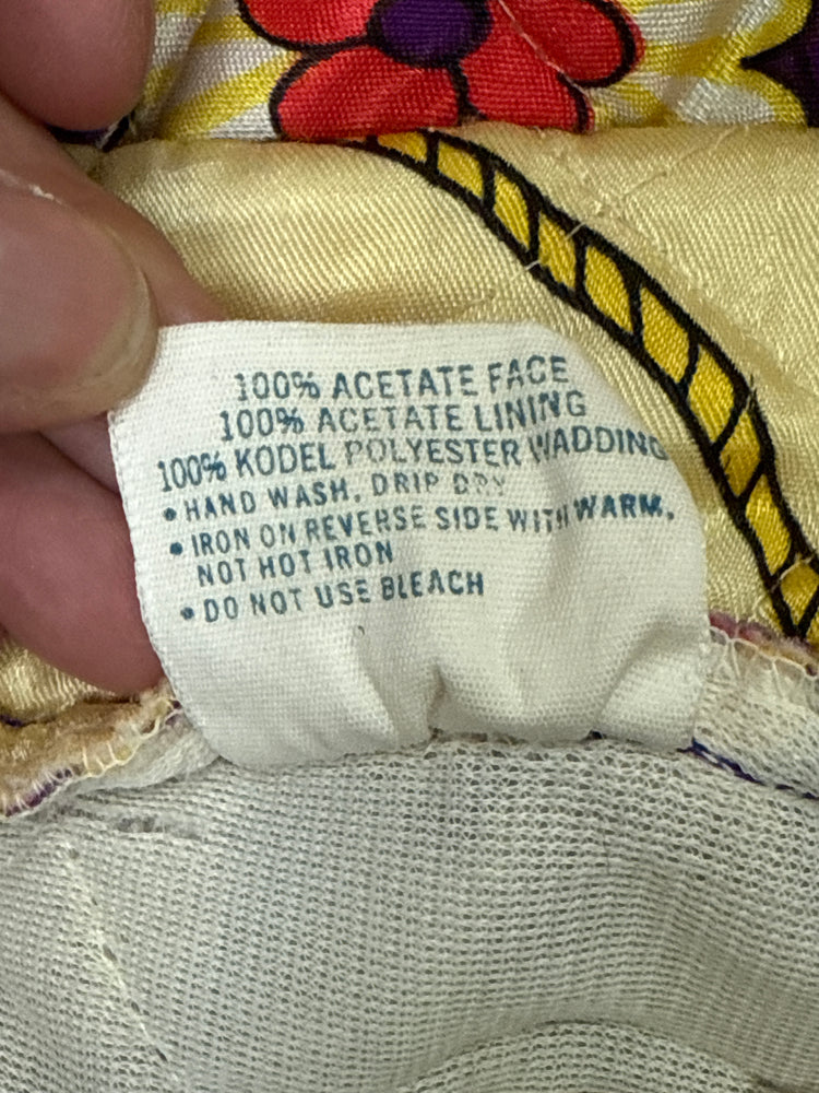 VTG QUILTED MIDI SKIRT