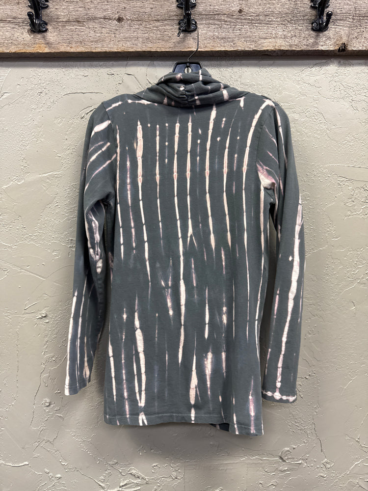 LAKHAY TIE DYED WRAP TOP