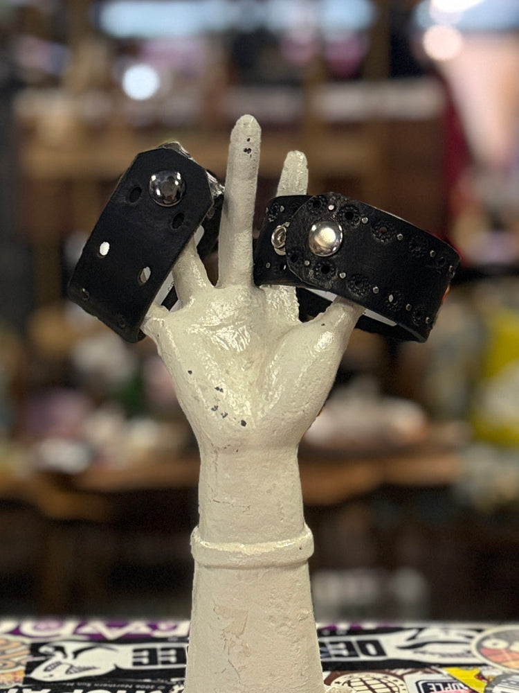 UPCYCLED LEATHER BRACELETS