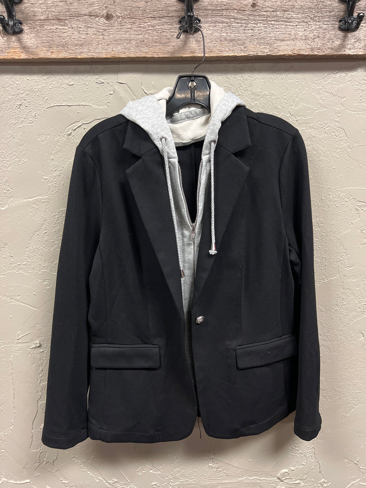 TAHARI HOODIE BLAZER
