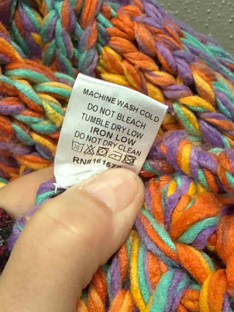 SUGARFOX CHUNK KNIT CARDI