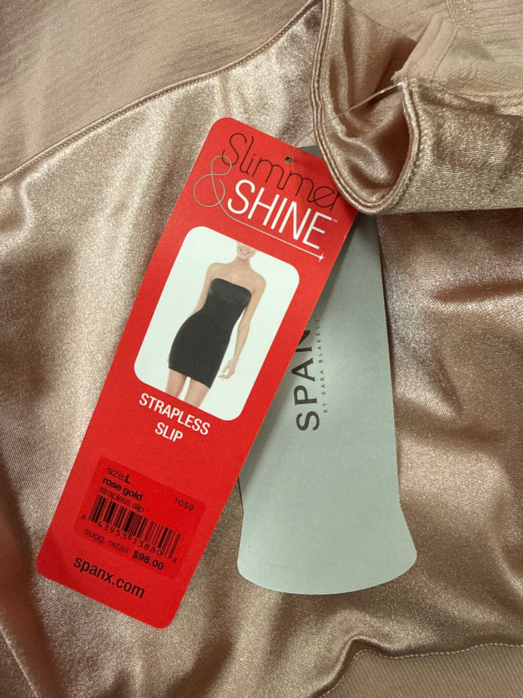 NWT SPANX STRAPLESS SLIP (org$98)