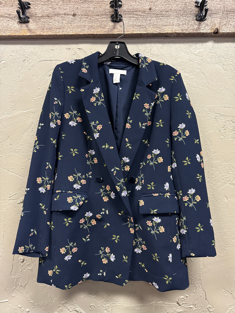 H&M LIMITED EDITION FLORAL PRINT BLAZER