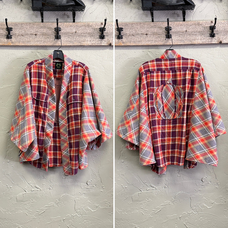 REBETTY FLANNEL & MIXED FABRIC KIMONOS
