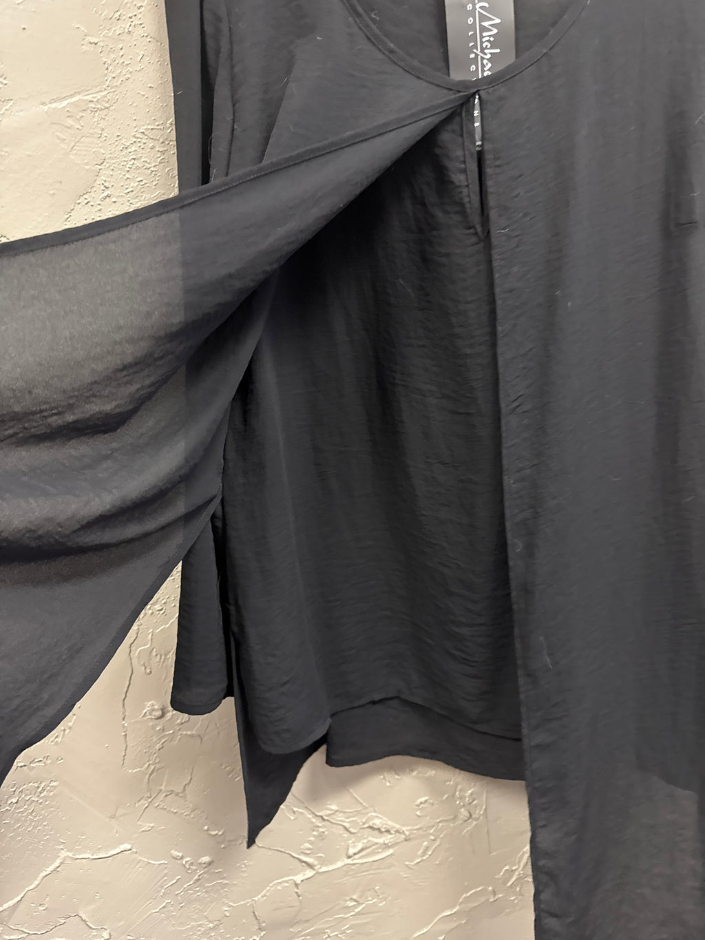 NWT MICHAEL TYLER LAYERED TUNIC (org$82)