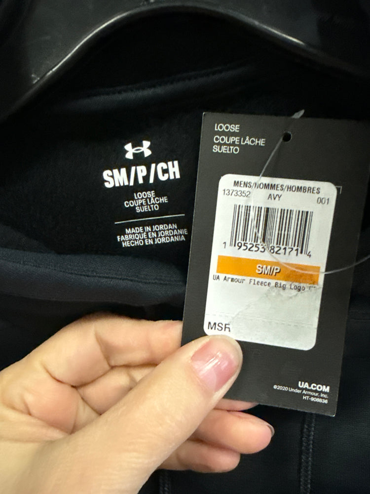 NWT UNDER ARMOUR FLEECE HOODIE